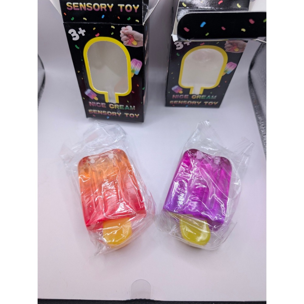 Nice-Sicle Inspired Squishy Bundle (Set of 2)| Taba Style |Sticky Sensory